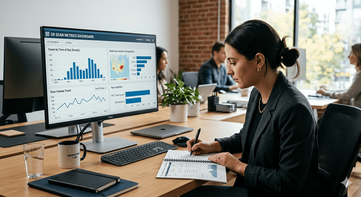 Featured image for QR Code Analytics: What Scan Data Actually Tells You